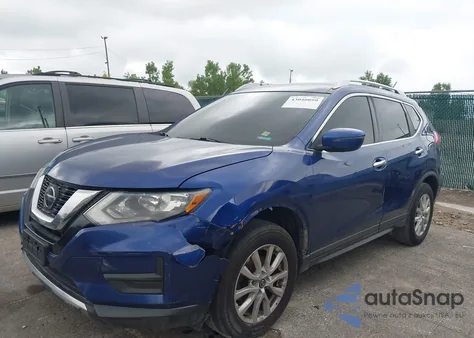 2018 Nissan Rogue Sv from USA, damaged, VIN KNMAT2MV5JP546170
